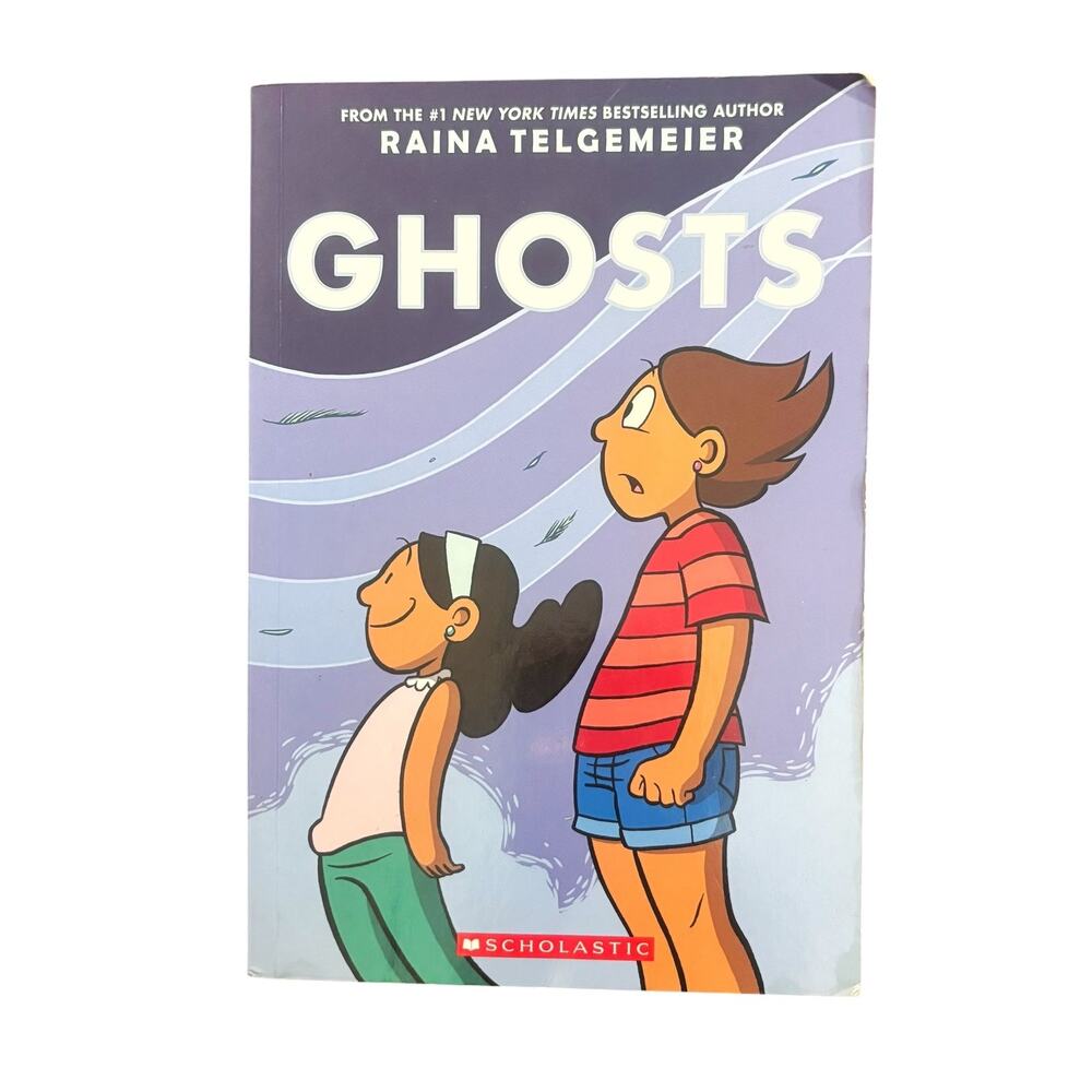 Ghosts: A Graphic Novel by Raina Telgemeier Young Adult Book